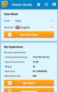 Classic Words Solo 5